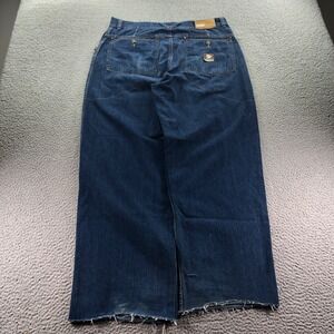 VTG State Property Jean Mens 36x30 Blue Baggy Skater Wide Leg Hip Hop Y2K Grunge